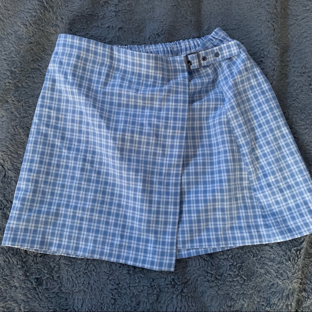 Wild Fable Plaid Skirt Blue Size XS